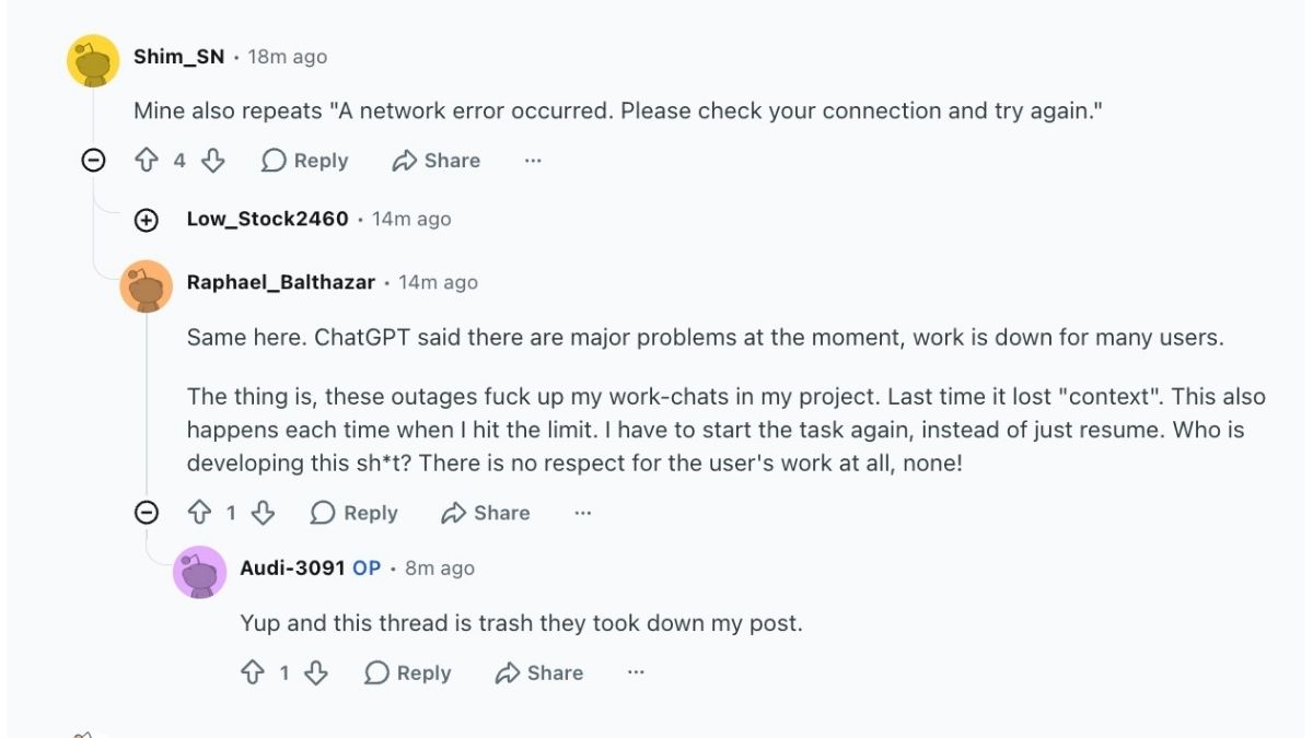 Reddit User - OpenAI