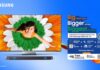 Samsung Announces Independence Day Vision AI TV Deals With Up to 20% Cashback, Free TVs and Soundbars