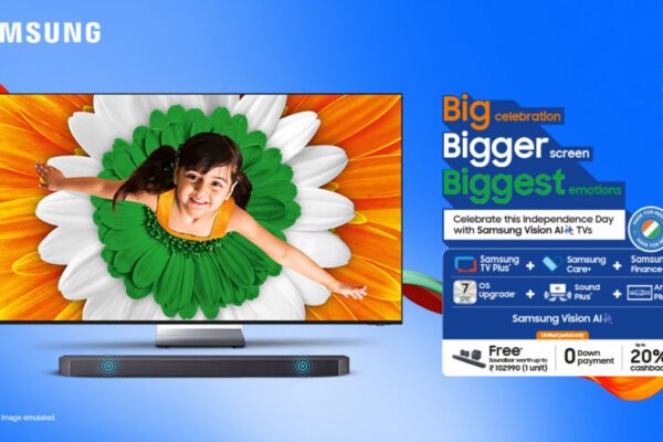 Samsung Announces Independence Day Vision AI TV Deals With Up to 20% Cashback, Free TVs and Soundbars