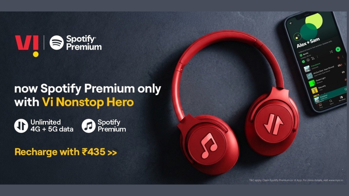 Vodafone Idea brings Spotify Premium at no extra cost with three new prepaid recharge plans