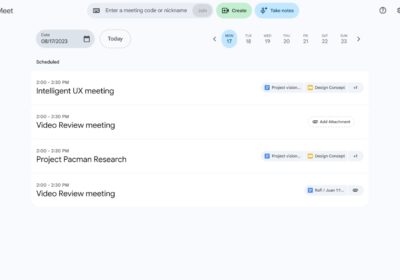 Google Meet’s Take Notes for me feature now works for in-person meetings