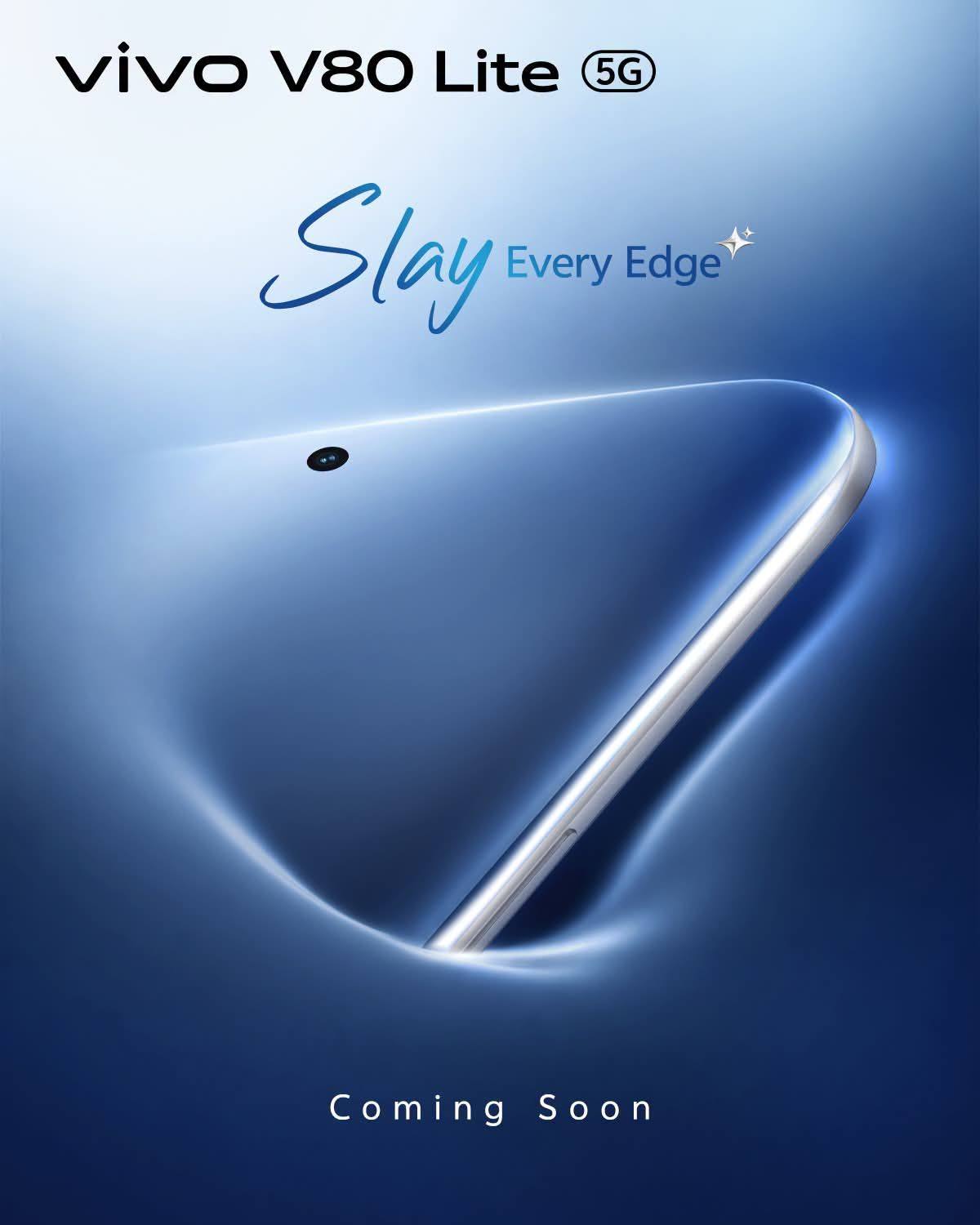 Vivo V80 Lite 5G's Alleged Marketing Poster