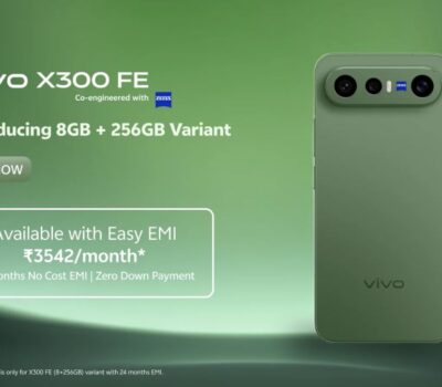 vivo X300 FE Gets New 8GB/256GB Variant in India Priced at INR 84,999