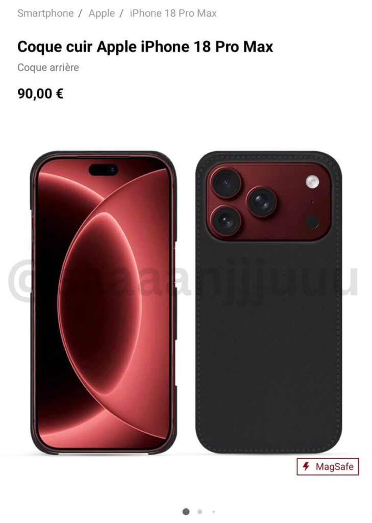 iPhone 18 Pro Max - Case Listing