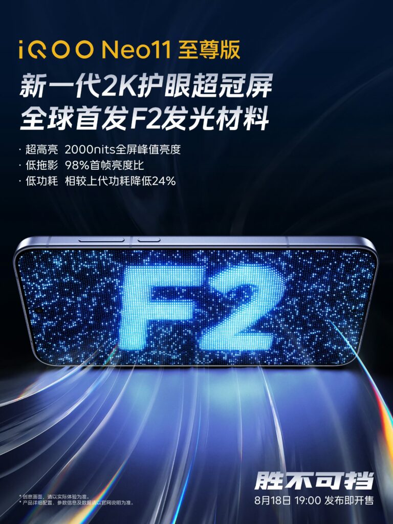 iQOO Neo 11 Ultra - Display