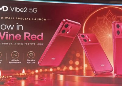 HMD Vibe 2 5G Gets Wine Red Colour Option in India, Flipkart BBD Offer Price Advertised at INR 10,499