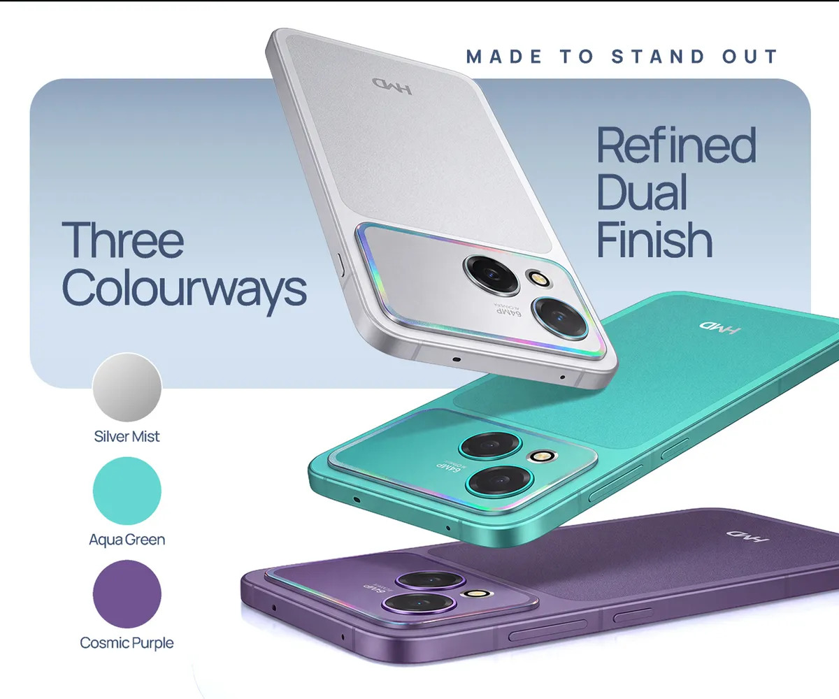 HMD Vibe 2 Pro 5G - COlour Options