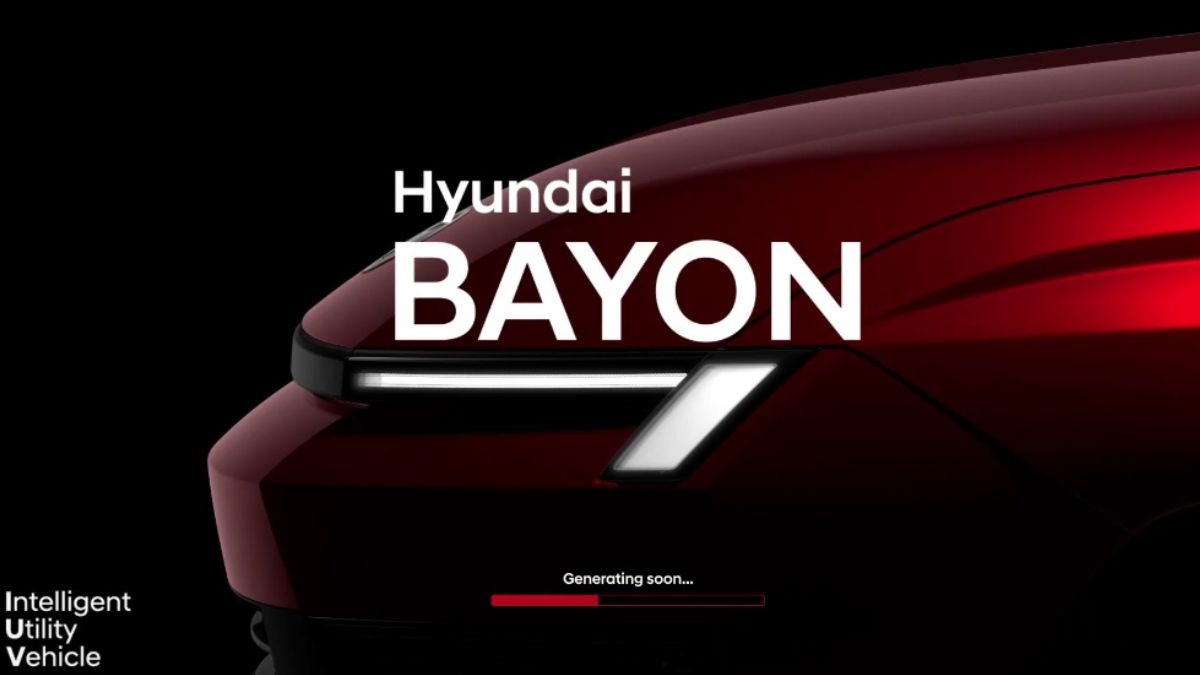 Hyundai teases new Hyundai Bayon SUV exterior design in India