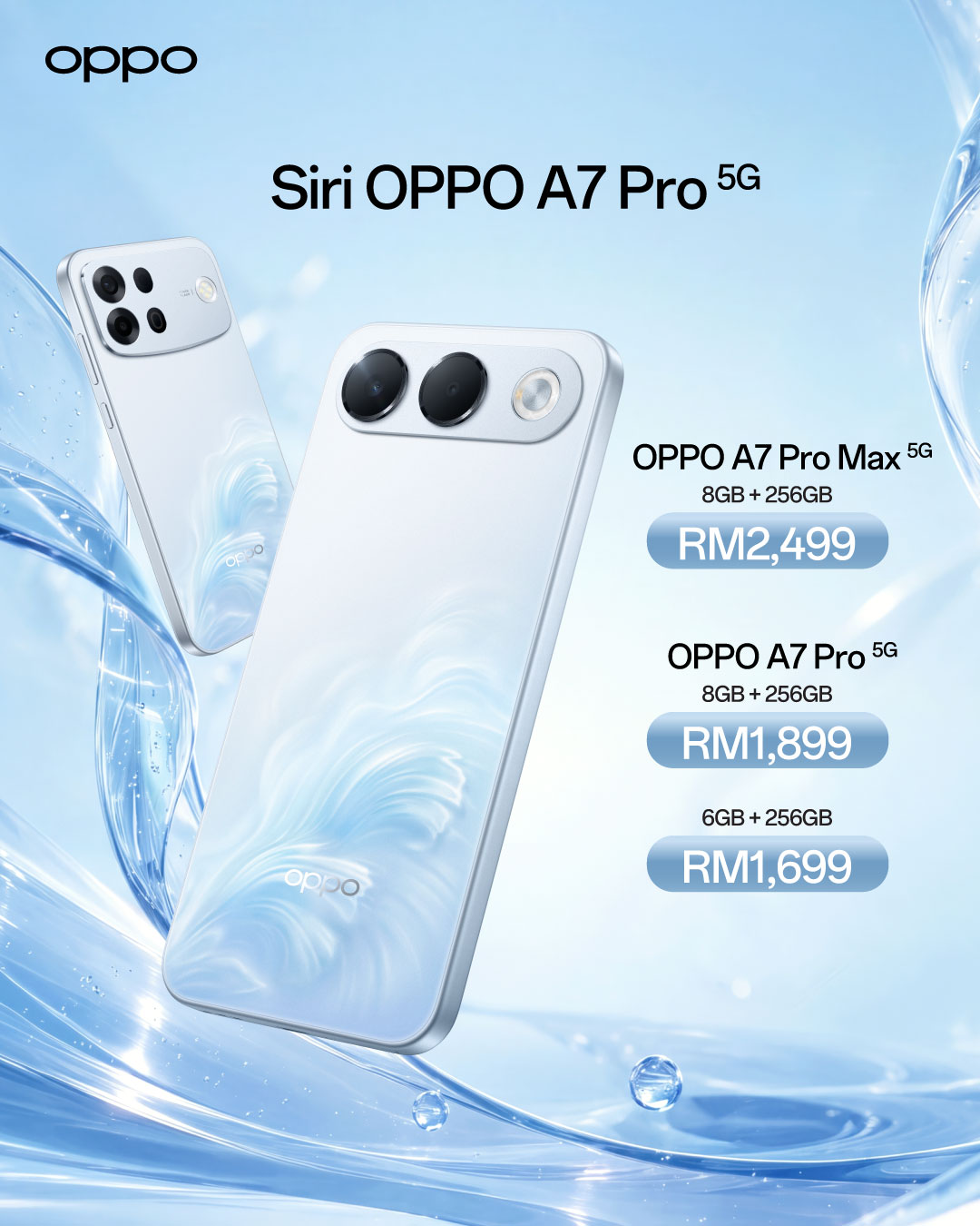 Oppo A7 Pro Series - Malaysian Pricing