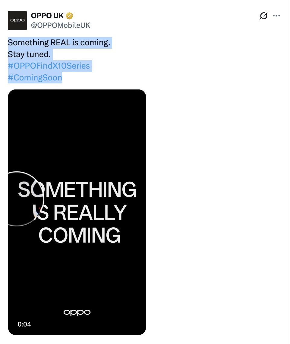 Oppo FInd X10 Series - UK Launch