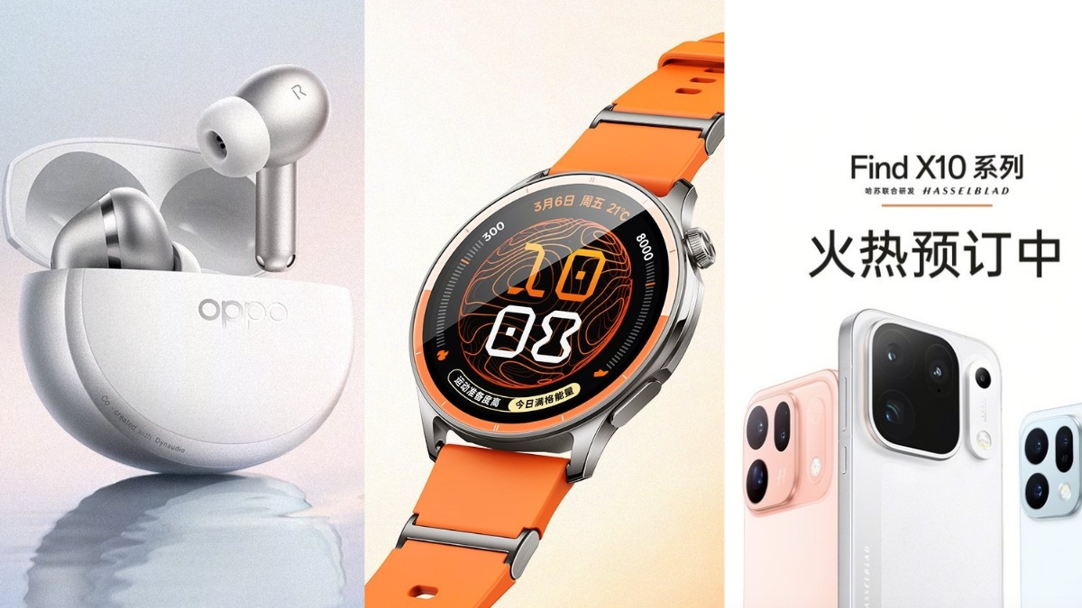 Oppo Find X10 series, Oppo Watch S2, Oppo Watch X3 new color and Oppo Enco X4 launching in China on 22nd September