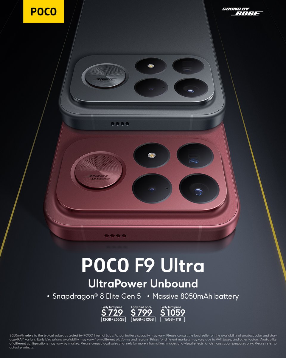POCO F9 Ultra - Pricing