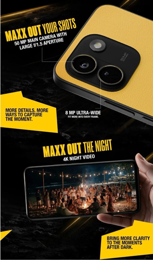 POCO X8 5G- Camera Details