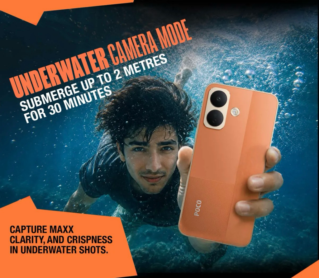 POCO X8 5G - Underwater