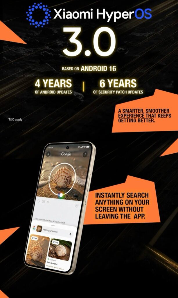 POCO X8 Power 5G - OS Details
