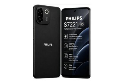 Philips S7221 5G with 5700 mAh battery and 64MP AI rear camera launched in India
