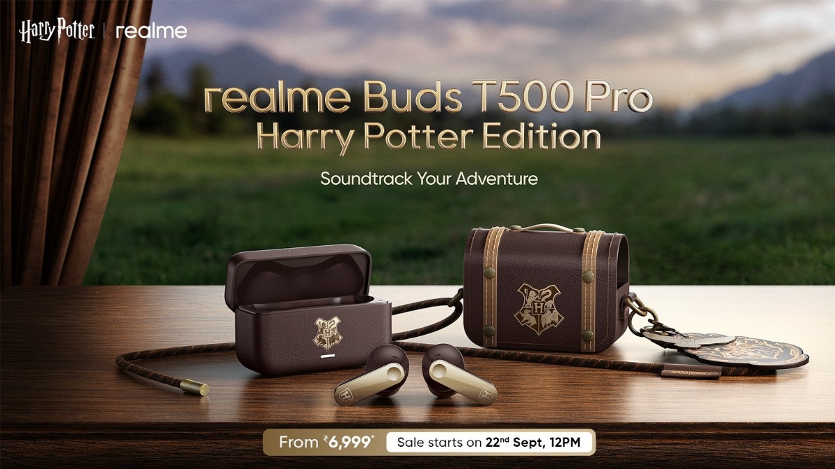 Realme Buds T500 Pro Harry Potter Edition launched in India at Rs 6,999