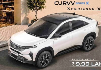 Tata Curvv Series X officially launched in India at a starting price of Rs 9.99 lakh (ex-showroom)