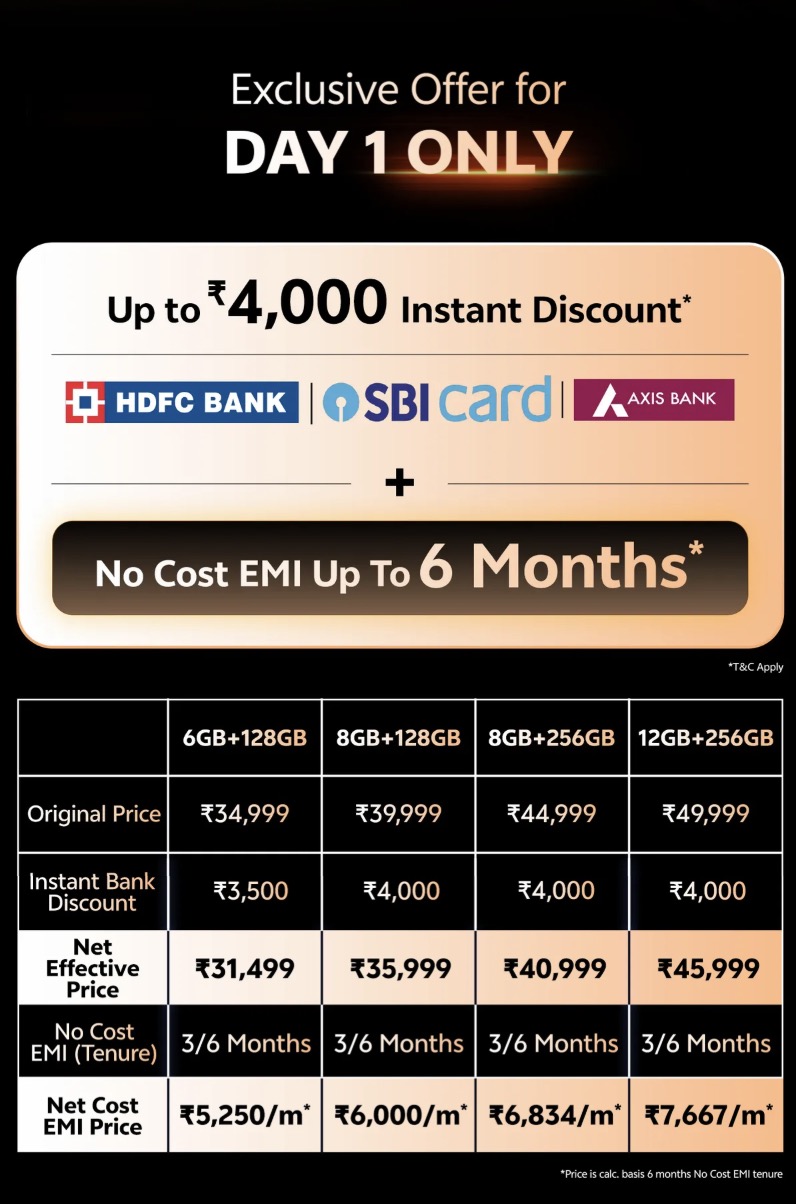 Vivo T5 5G - Offers