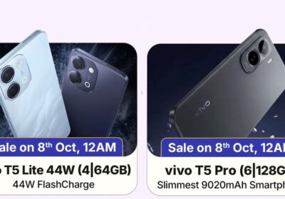 Vivo T5 Lite 5G 4GB/64GB and Vivo T5 Pro 5G 6GB/128GB Variants Listed on Flipkart, Sales to Start a Day Ahead of Flipkart’s Big Billion Days Sale
