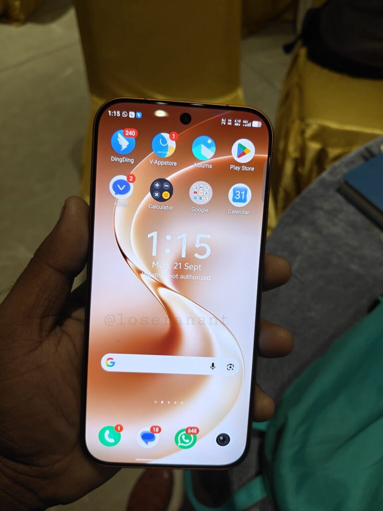 Vivo V80 5G - Front Look