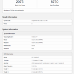XIaomi pad 9 Pro China - Geekbench