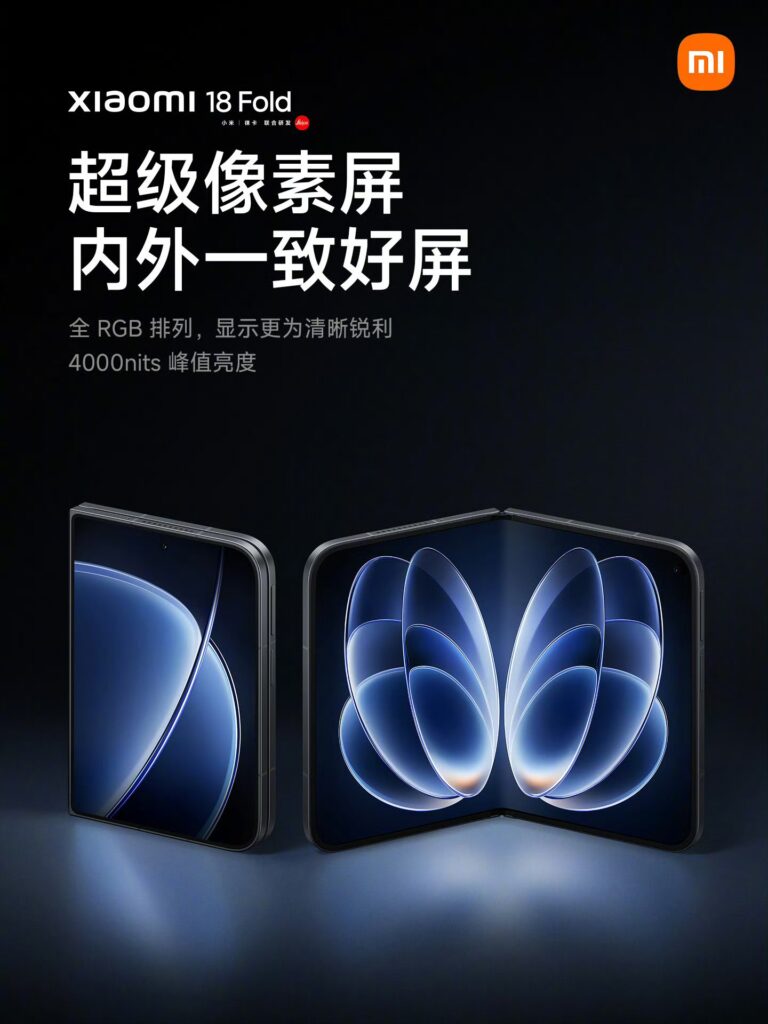 Xiaomi 18 Fold- Display