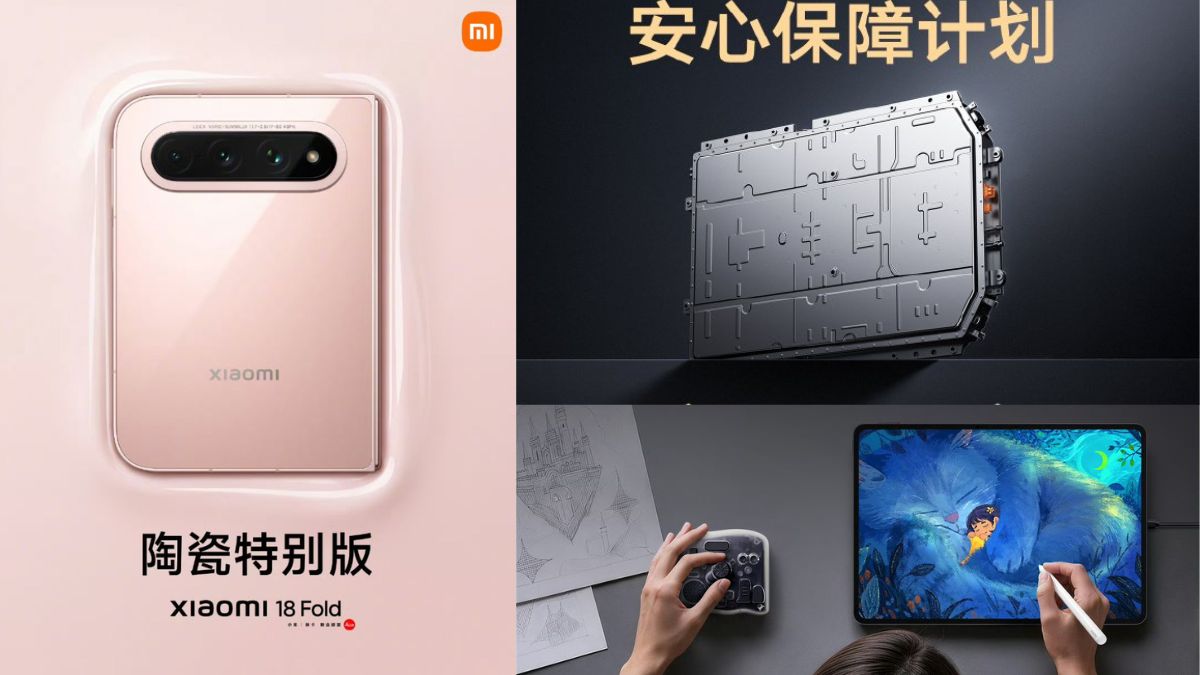 Xiaomi announces its new Longjia (Dragon Armor) battery for EVs in China; Xiaomi Pad 9 Pro Max and Xiaomi 18 Fold new details teased