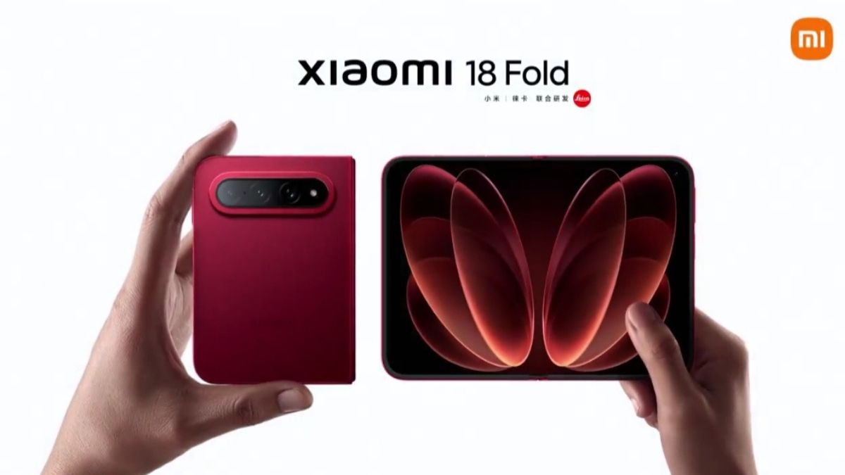 Xiaomi 18 Fold’s “Westfield Red” colour variant officially teased in China