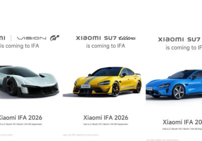 Xiaomi Vision GT, Xiaomi SU7 Ultra and Xiaomi SU7 Max will be unveiled at IFA 2026