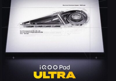 iQOO Pad Ultra Teased With Built-In 14,500rpm Active Cooling Fan and Gaming Accessories Ahead of China Launch