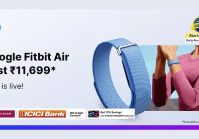 Google Fitbit Air Now Available in India at INR 13,999, Bank Discounts of up to INR 2,300 Also Offered