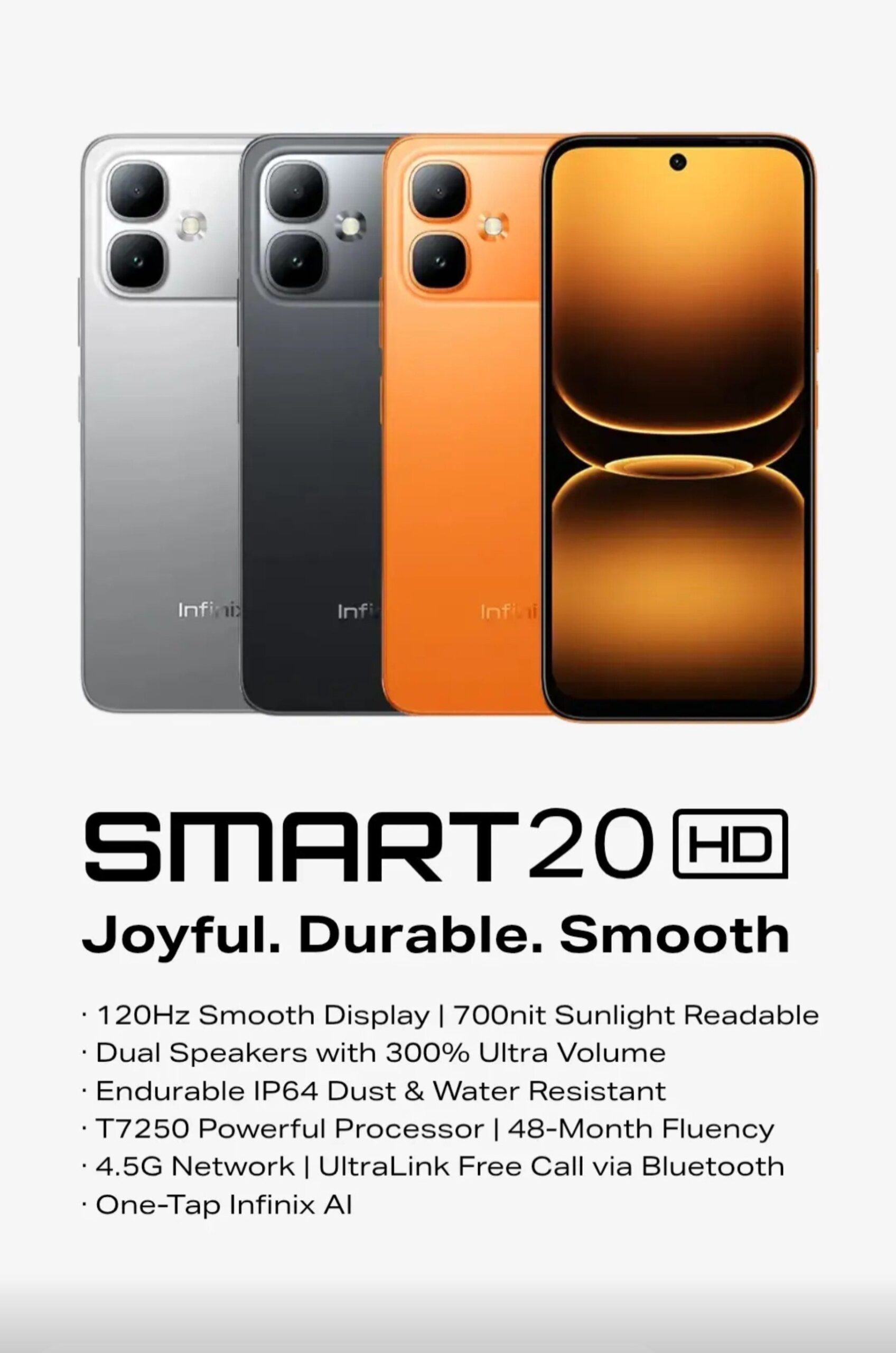 Infinix Smart 20 HD - Promo Page