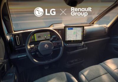 LG Electronics will supply its Integrated Cockpit Solution for Renault Group’s first mass-produced SDV