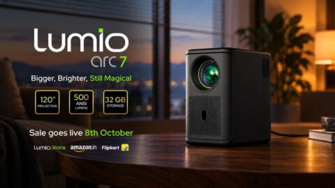 Lumio Arc 7 (2026) with 120” projection and 32GB storage launched in ...