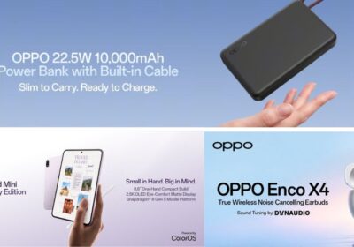 OPPO Pad Mini, Enco X4, and 10,000mAh Power Bank Launched in India; Sales Begin on 29th October