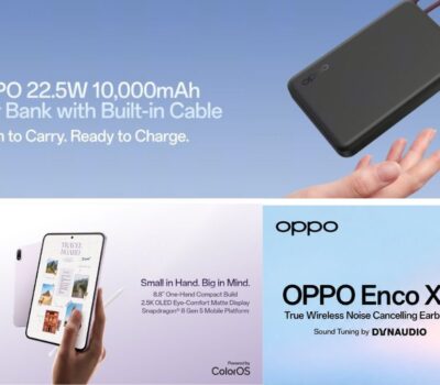 OPPO Pad Mini, Enco X4, and 10,000mAh Power Bank Launched in India; Sales Begin on 29th October