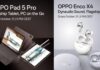 OPPO Enco X4, Enco Clip 2, and Pad 5 Pro UK Launch Confirmed for October 21 Alongside Find X10 Series; Key Specs Revealed