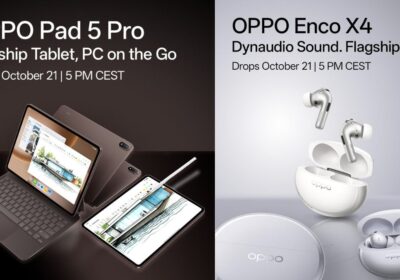 OPPO Enco X4, Enco Clip 2, and Pad 5 Pro UK Launch Confirmed for October 21 Alongside Find X10 Series; Key Specs Revealed