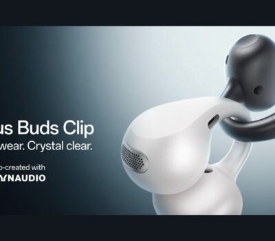OnePlus Buds Clip Unveiled as Brand’s First Clip-Style Earbuds With Dual Drivers, Dynaudio Tuning, and Up to 40 Hours of Battery Life