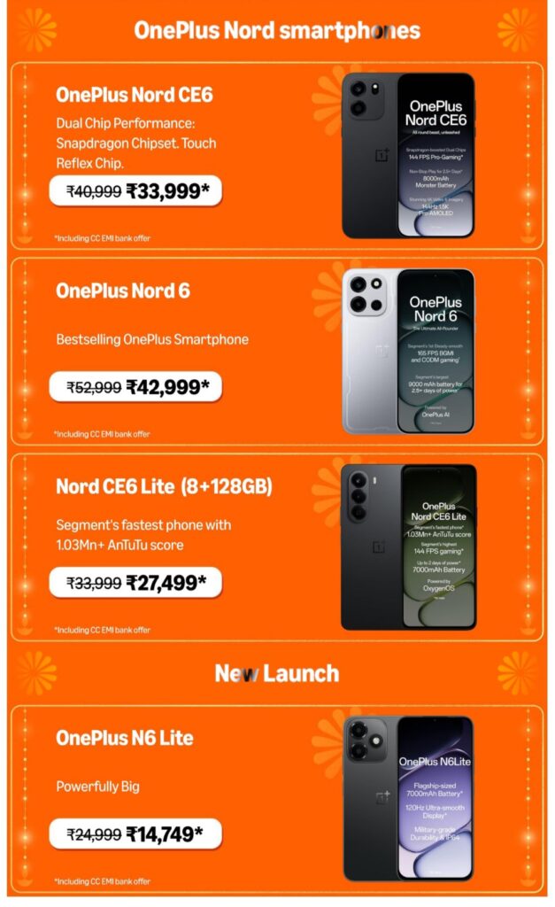 OnePlus Nord Smartphones - GIF Sale 2026