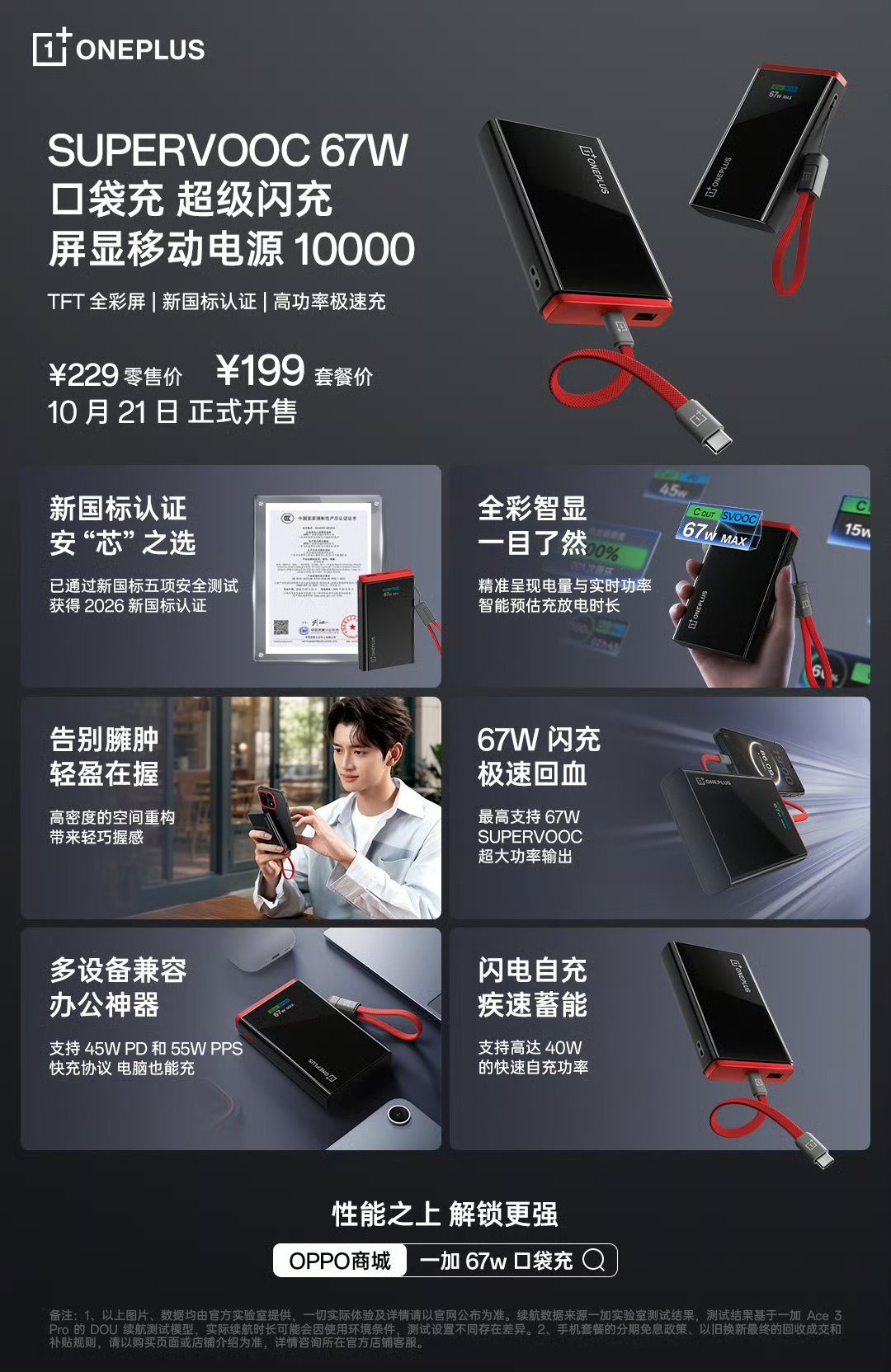 OnePlus Supervooc 67W Pocket Charger