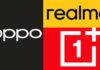 Details regarding Oppo, OnePlus and Realme upcoming devices tipped online