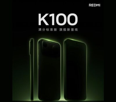 Redmi K100 China Launch Officially Teased; Rear Design Hints at Dual Cameras and a Possible Speaker Grille