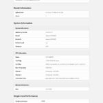 Redmi K100 - Geekbench