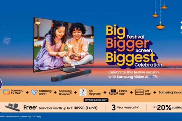 Samsung announces its “Big, Bigger, Biggest” campaign in India with Festive offers on big-screen TVs