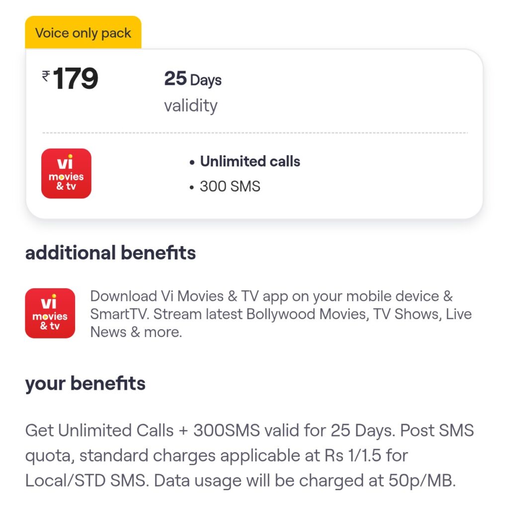VI INR 179 Plan