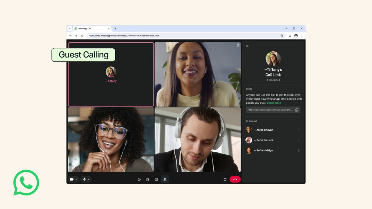 Meta introduces a new Guest Calling feature for WhatsApp; New Calendar integrations feature will also be rolling out later this year
